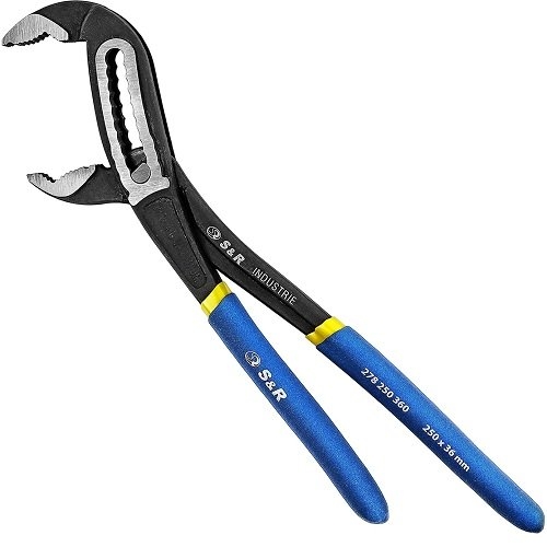 Переставні кліщі S&R INDUSTRIE 250х36 мм - 1