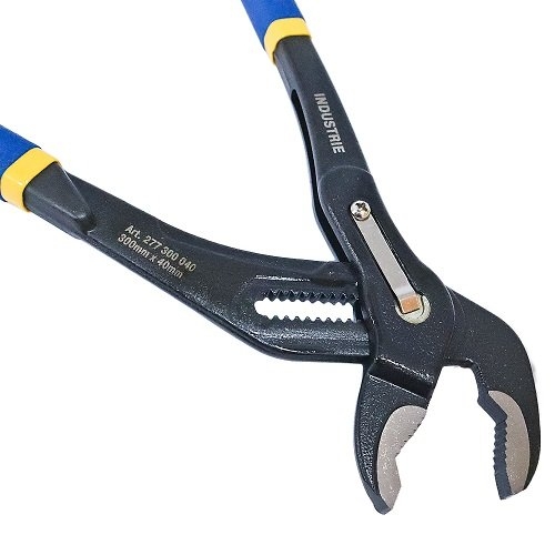 Переставні кліщі S&R 277300040 300х40 мм з кнопкою фіксації - 7