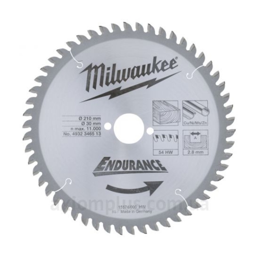Диск для торцовочных пилок Milwaukee (Circ S305X30/60Z P1M) Диск для торцовочных пилок Milwaukee (Circ S305X30/60Z P1M)