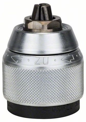 Быстрозажимной хромированный сверлильный патрон Bosch R+L 13 мм, 1/2 Быстрозажимной хромированный сверлильный патрон Bosch R+L 13 мм, 1/2