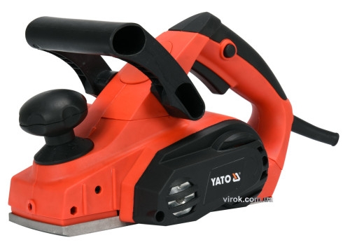Рубанок электросетевой YATO YT-82141 P=810 Вт, платформа b=82 мм, глуб. струг. - 0-3 мм - 1