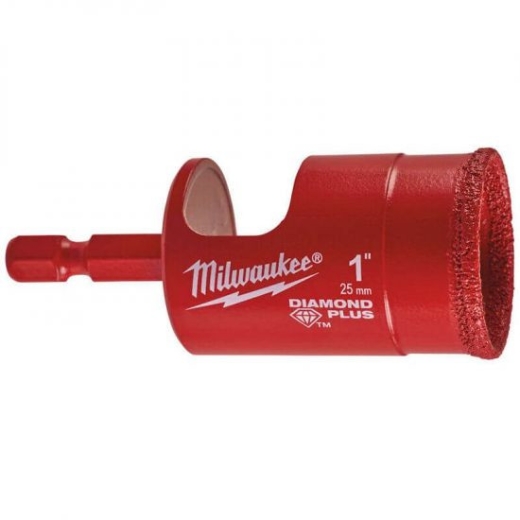 Біметалева коронка Milwaukee Diamond Plus 25 мм (1/4' HEX) Біметалева коронка Milwaukee Diamond Plus 25 мм (1/4' HEX)