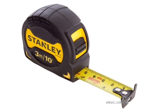 Рулетка STANLEY STHT0-33567 "GripTape" 3 м x 19 мм - 1