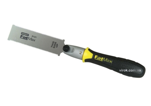 Ножовка MINI STANLEY 0-20-331 "FatMax" с полотном с 2 режущими краями 120 мм - 1