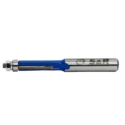 Фреза кромочная S&R 7х20 мм прямая с подшипником (216903070) - 1