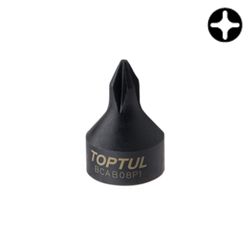 Торцева головка TOPTUL PH1 1/4" (цільна) BCAB08P1 Торцева головка TOPTUL PH1 1/4" (цільна) BCAB08P1