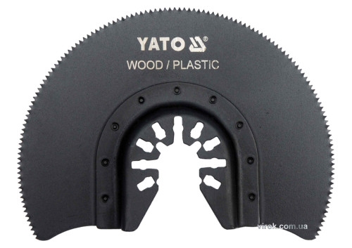Полотно-насадка різальне YATO YT-34681 HCS сегментне для реноватора, Ø= 88 мм - 1