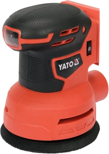Шліфмашина ексцентрикова акумуляторна YATO YT-82753 18В, 125 мм (БЕЗ АКУМУЛЯТОРА) Шліфмашина ексцентрикова акумуляторна YATO YT-82753 18В, 125 мм (БЕЗ АКУМУЛЯТОРА)