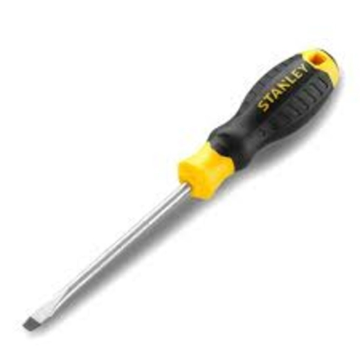 Викрутка плоска STANLEY STHT16146-0 "Cushion Grip" S/D FLARED 5.5 x 100 мм - 1