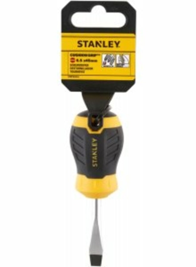 Викрутка плоска STANLEY STHT16147-0 "Cushion Grip" S/D FLARED: 6.5 x 45 мм - 1
