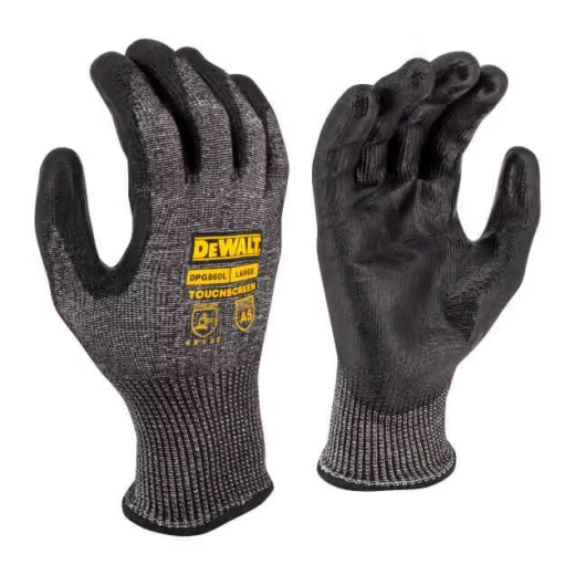Перчатки универсальные DeWALT DPG860L с чувствительностью к сенсорному экрану - 4