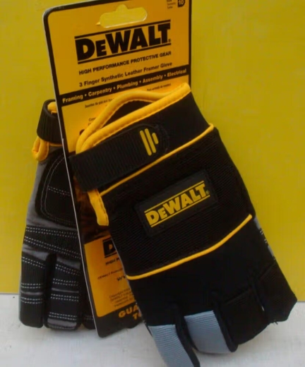 Перчатки универсальные DeWALT DPG215L, с дополнительными накладками - 4