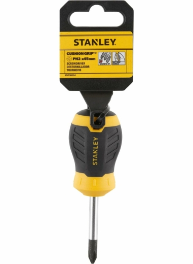 Викрутка хрестова STANLEY STHT16157-0 "Cushion Grip" S/D "Philips" PH2 x 45 мм - 1