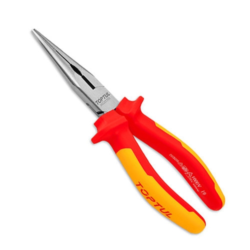 Довгогубці діелектричні TOPTUL 8" 1000V VDE DGCB2208 Довгогубці діелектричні TOPTUL 8" 1000V VDE DGCB2208