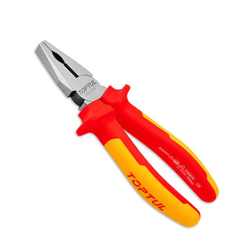 Пассатижи электрика TOPTUL 6" изолированные 1000V VDE DGCA2206 Пассатижи электрика TOPTUL 6" изолированные 1000V VDE DGCA2206