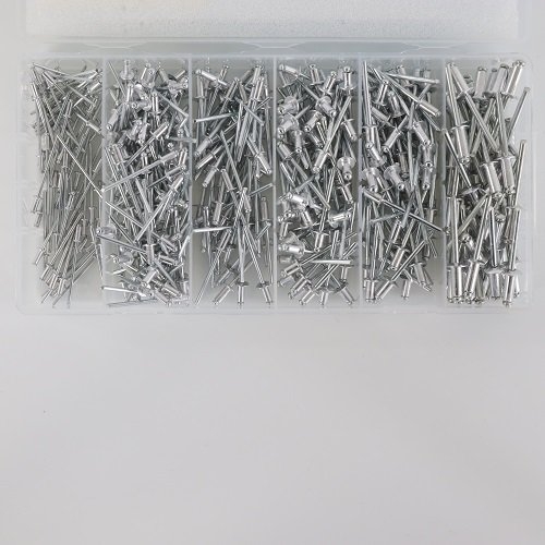 Набор заклепок S&R алюминиевых 410 шт - 11