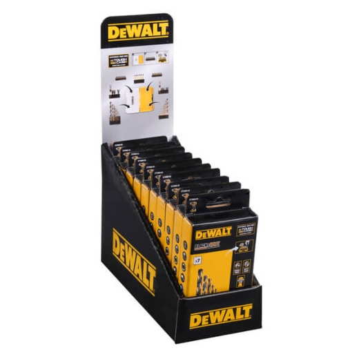 Касета зі свердлами по металу DeWALT DT70829 Black&Gold - 2