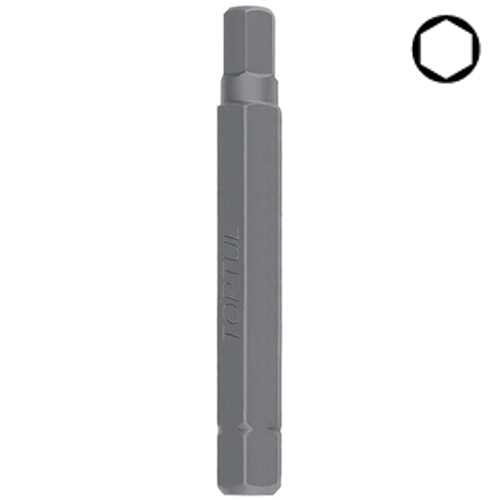 Бита шестигранная TOPTUL 10мм L-75мм HEX 8мм FSDB1208 - 1