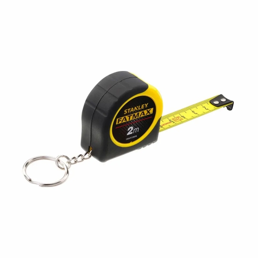 Рулетка-брелок FATMAX, 2м х 13мм в гумовому корпусі STANLEY FMHT1-33856 - 1