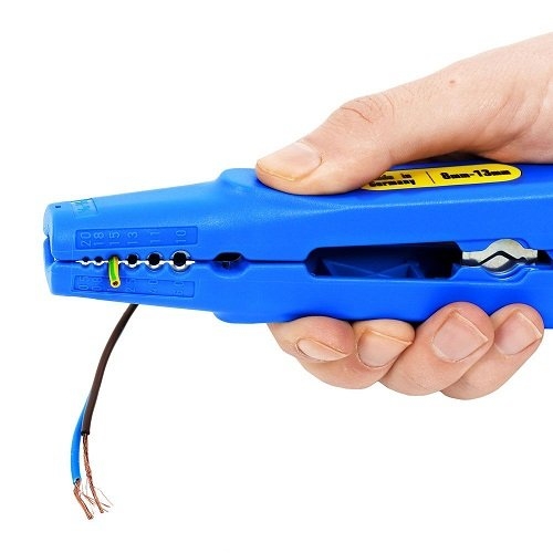 Знімач ізоляції S&R Multi-Stripper 8 мм-13 мм L-195 мм - 3