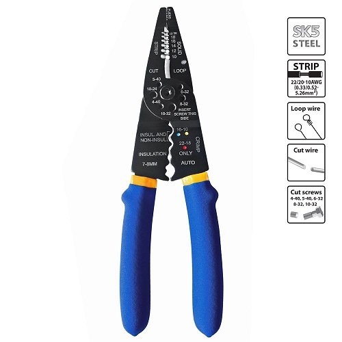 Інструмент для зняття ізоляції багатофункціональний S&R 205 мм - 4