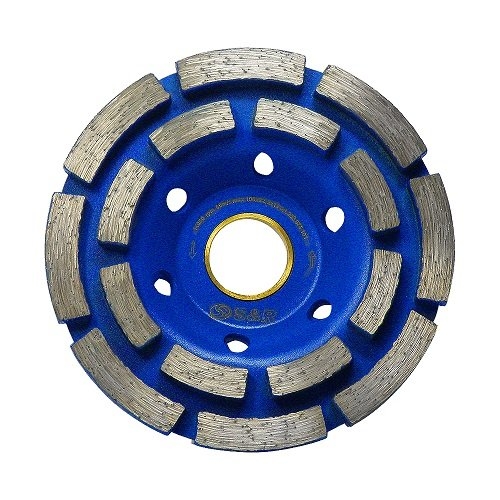 Диск алмазный шлифовальный S&R Meister 125x22,2 мм (253978126) Диск алмазный шлифовальный S&R Meister 125x22,2 мм (253978126)