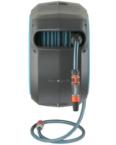 Котушка зі шлангом Gardena RollUp L Automatic настінна 30 м (18625-20) - 1