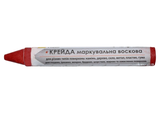 Мел маркировочный VIROK 16V004 красный, 13x120 мм. блистер 2 шт. - 1