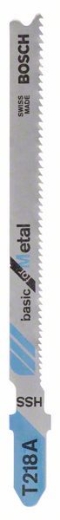 Пилочка для лобзика Bosch Basic for Metal T 218 A, 5 шт Пилочка для лобзика Bosch Basic for Metal T 218 A, 5 шт