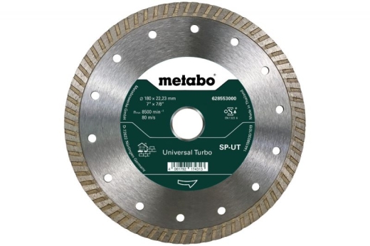 Алмазний універсальний диск Metabo SP Universal Turbo 180x2.2x22.23 мм 628553000 Алмазний універсальний диск Metabo SP Universal Turbo 180x2.2x22.23 мм 628553000
