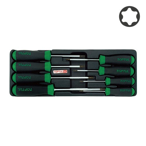 Набор отверток TOPTUL TORX T9-T40 8 ед. (в ложементе, тип А) GAAT0813 Набор отверток TOPTUL TORX T9-T40 8 ед. (в ложементе, тип А) GAAT0813