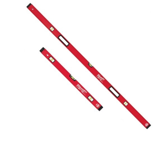 Набір рівнів Milwaukee Redstick Backbone 4932459077 60/180 см 2 шт. Набір рівнів Milwaukee Redstick Backbone 4932459077 60/180 см 2 шт.