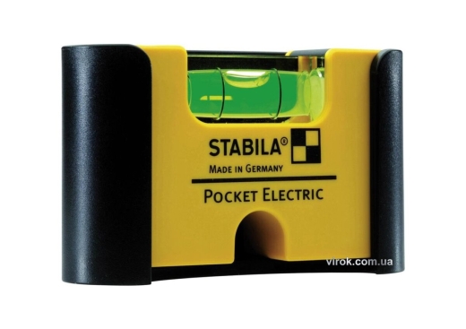 Уровень мини магнитный STABILA Pocket Electric 7 х 2 х 4 см - 1
