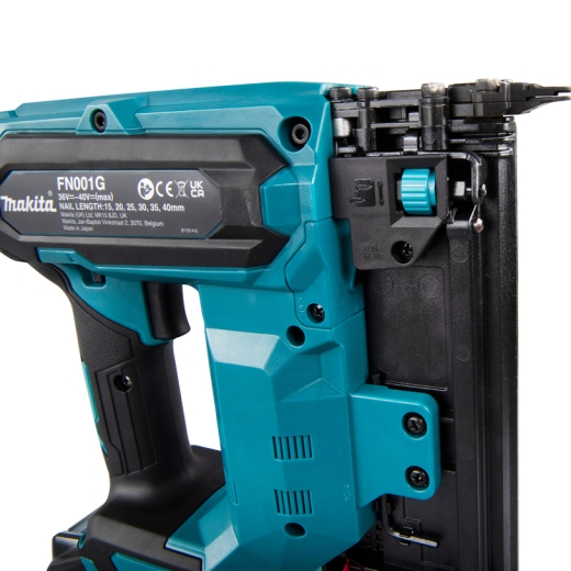 Аккумуляторный гвоздезабиватель Makita XGT 40 V MAX FN001GA201 - 2