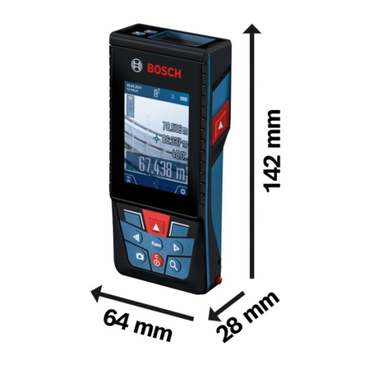 Лазерный дальномер Bosch GLM 150-27 C Professional с чехлом - 4