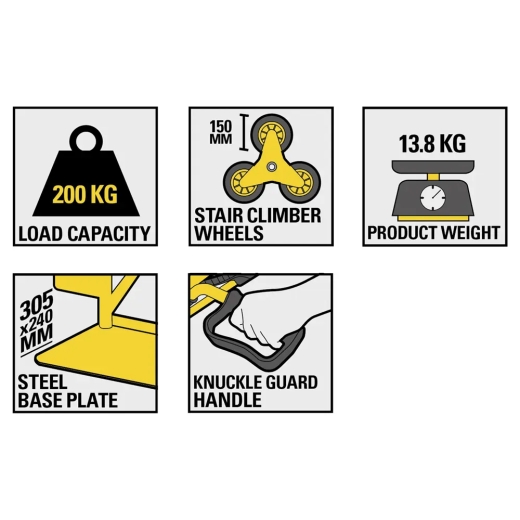 Візок вантажний STANLEY SXWT-HT523 - 3