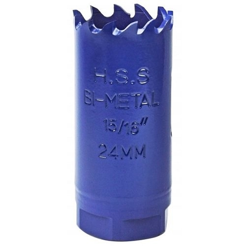 Кільцева пилка S&R Meister 24 мм HSS-Co8% М42 - 3