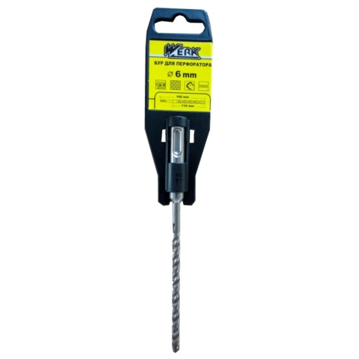 Бур SDS-Plus Werk 08х400x460 мм Бур SDS-Plus Werk 08х400x460 мм