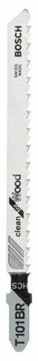 Пилочка для лобзика Bosch Clean for Wood T 101 BR, 5 шт Пилочка для лобзика Bosch Clean for Wood T 101 BR, 5 шт