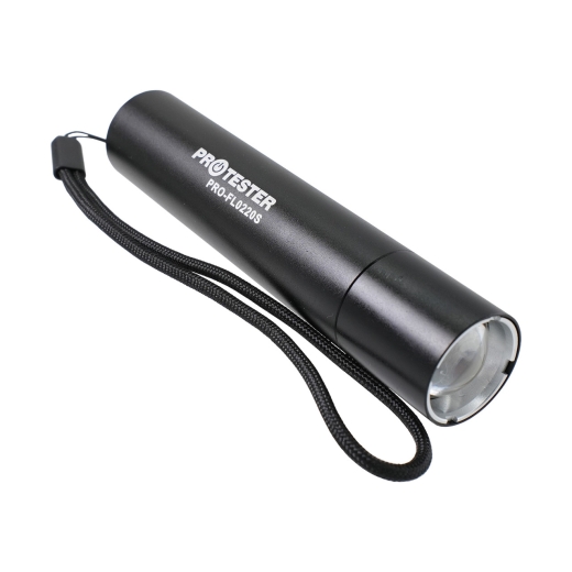 Фонарик светодиодный (LED) ZOOM (+функция Powerbank) PROTESTER PRO-FL0220S Фонарик светодиодный (LED) ZOOM (+функция Powerbank) PROTESTER PRO-FL0220S