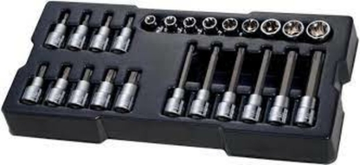 Набір інструментів Stanley STMT1-74176 1/2" 24 шт - 1