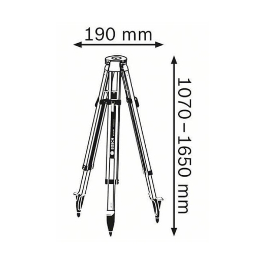 Будівельний штатив Bosch BT 170 HD - 4