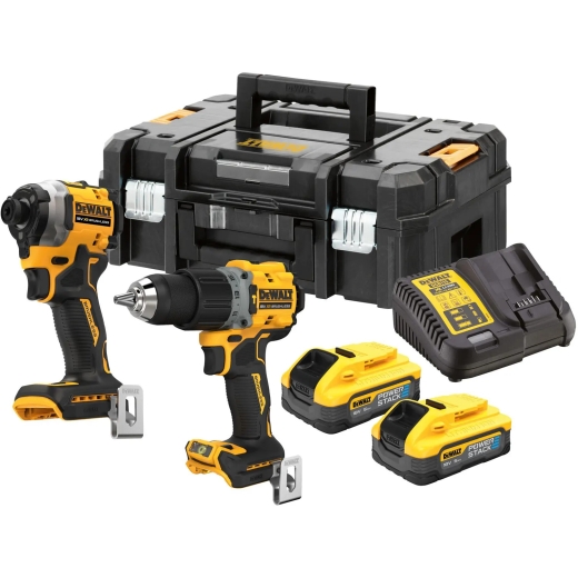 Набор из двух бесщеточных инструментов DeWALT DCK2050H2T Набор из двух бесщеточных инструментов DeWALT DCK2050H2T