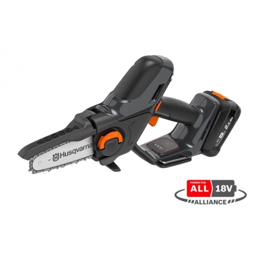 Акумуляторна міні-пила Husqvarna Aspire P5-P4A KIT, з АКБ та ЗП (9706213-05) - 2