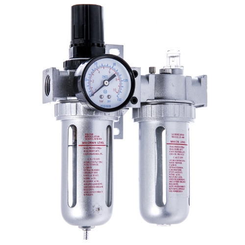 Блок підготовки повітря з регулятором тиску AIRKRAFT AFRL804 1/2" - 1