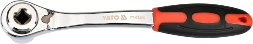 Ключ торцевой Yato с универсальной головкой М8-19 72T Cr-V прорезиненная рукоятка (YT-02400) Ключ торцевой Yato с универсальной головкой М8-19 72T Cr-V прорезиненная рукоятка (YT-02400)