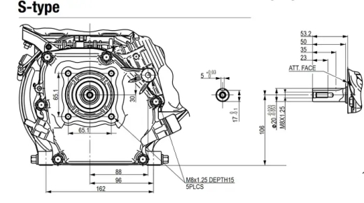 Двигатель бензиновый Honda GX160H2 SX-3-OH - 4