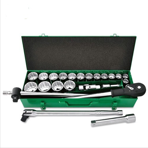 Набор головок дюймовых с трещоткой TOPTUL 3/4" 24 ед. (12-гр.) GCAD2405 - 1
