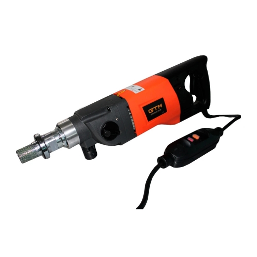 Дриль алмазного буріння GTM DK-160/2PD з мікроударом у кейсі - 1