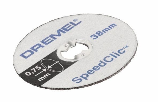 Тонкий отрезной диск по металлу Dremel (SC409), 5 шт - 1